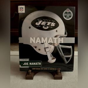Namath (With DVD) hardcover book by Joe Namath NWOT